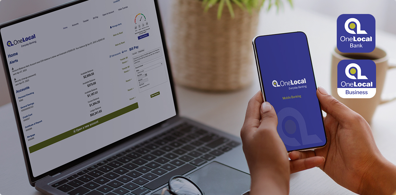 Online and mobile banking are being updated with new colors and name.